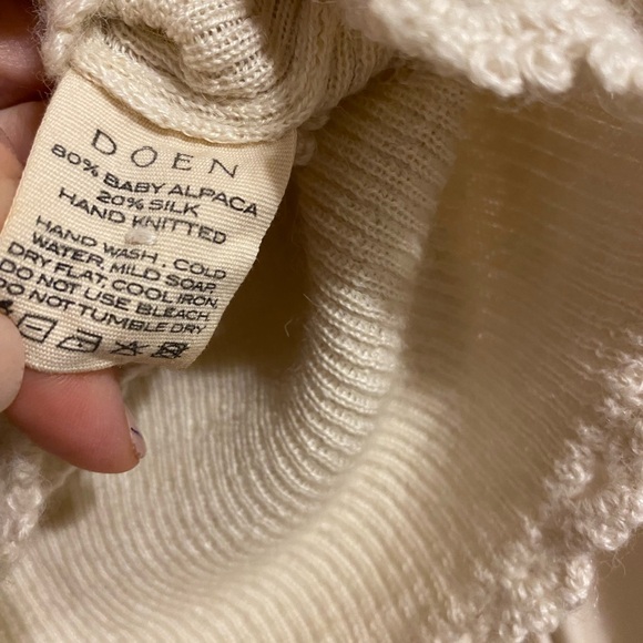 Doen Lovina Cardigan, Ivory, Large - Picture 13 of 14